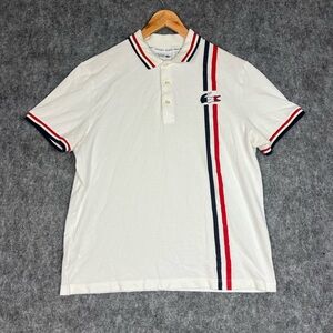 Lacoste Men's SPORT Heritage French Sporting Spirit Edition Cotton Polo Shirt XL
